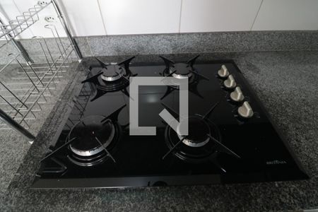 Sala e Cozinha - cooktop de kitnet/studio para alugar com 1 quarto, 33m² em Brás, São Paulo
