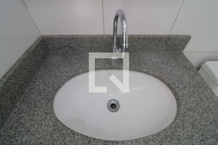 Studio para alugar com 33m², 1 quarto e 1 vagaBanheiro da Suíte - pia