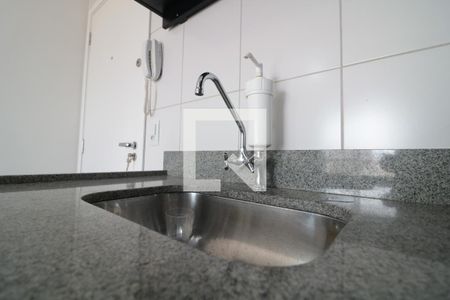 Sala e Cozinha - pia de kitnet/studio para alugar com 1 quarto, 33m² em Brás, São Paulo