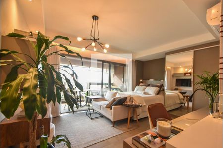 Studio  de kitnet/studio para alugar com 1 quarto, 41m² em Brooklin Paulista, São Paulo