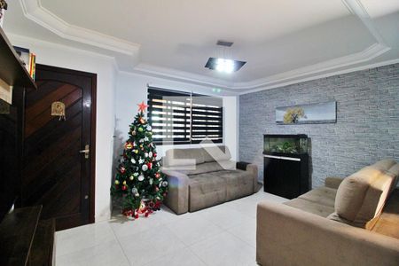Sala de casa à venda com 3 quartos, 234m² em Jardim Utinga, Santo André