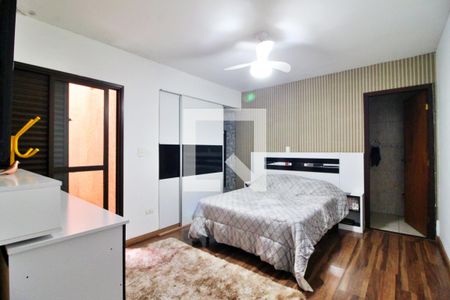 Quarto Suíte de casa à venda com 3 quartos, 234m² em Jardim Utinga, Santo André
