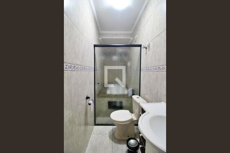 Banheiro da Suíte de casa à venda com 3 quartos, 234m² em Jardim Utinga, Santo André