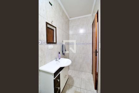 Banheiro da Suíte de casa à venda com 3 quartos, 234m² em Jardim Utinga, Santo André
