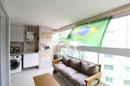 Varanda integrada a Sala de apartamento à venda com 2 quartos, 69m² em Freguesia de Jacarepaguá, Rio de Janeiro