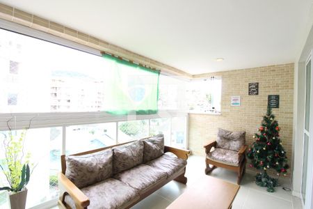 Varanda integrada a Sala de apartamento à venda com 2 quartos, 69m² em Freguesia de Jacarepaguá, Rio de Janeiro