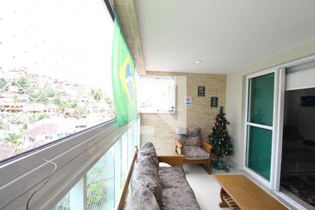 Varanda integrada a Sala de apartamento à venda com 2 quartos, 69m² em Freguesia de Jacarepaguá, Rio de Janeiro