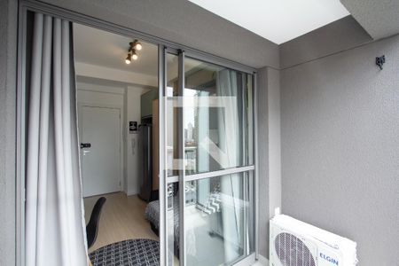 Apartamento para alugar com 27m², 1 quarto e sem vagaVaranda