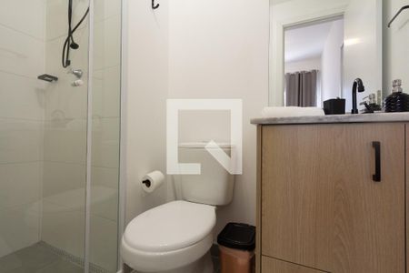 Apartamento para alugar com 27m², 1 quarto e sem vagaBanheiro da Suíte