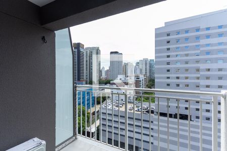 Apartamento para alugar com 27m², 1 quarto e sem vagaVaranda