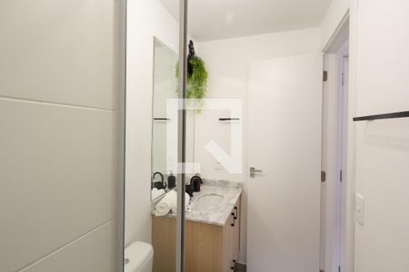 Apartamento para alugar com 27m², 1 quarto e sem vagaBanheiro da Suíte