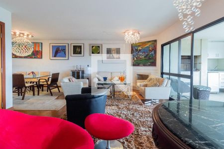 Sala de apartamento para alugar com 3 quartos, 190m² em Alto de Pinheiros, São Paulo