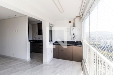 Varanda da Sala  de apartamento à venda com 3 quartos, 69m² em Alphaville Empresarial, Barueri