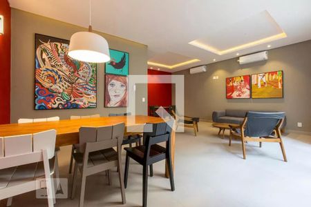 Studio à venda com 20m², 1 quarto e sem vagaÁrea comum - Salão de festas