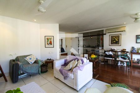Sala de apartamento à venda com 2 quartos, 114m² em São Conrado, Rio de Janeiro