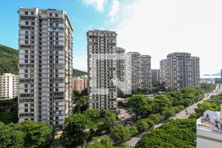 Vista da Sacada de apartamento à venda com 2 quartos, 114m² em São Conrado, Rio de Janeiro
