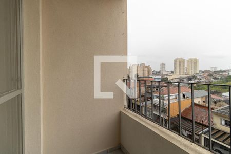 Varanda da Sala de apartamento para alugar com 2 quartos, 63m² em Vila Vera, São Paulo