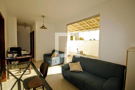 Sala de apartamento à venda com 2 quartos, 91m² em Serra, Belo Horizonte