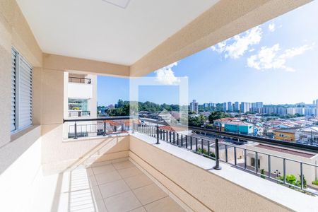 Varanda da Sala de apartamento à venda com 2 quartos, 67m² em Vila Emir, São Paulo