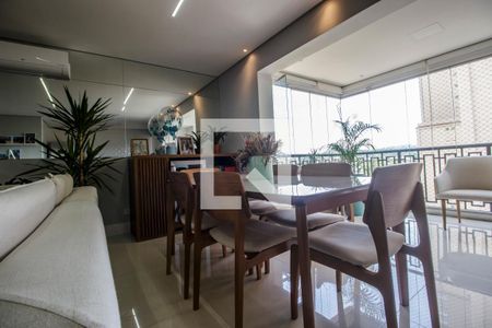Sala de Jantar de apartamento à venda com 3 quartos, 107m² em Alphaville Conde Ii, Barueri