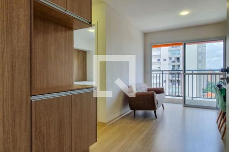Sala / Cozinha de apartamento para alugar com 1 quarto, 32m² em Vila Mariana, São Paulo