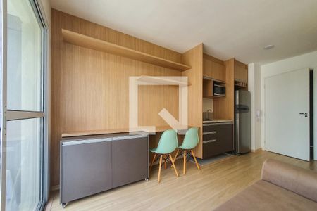 Sala / Cozinha de apartamento para alugar com 1 quarto, 32m² em Vila Mariana, São Paulo