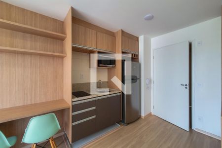 Sala / Cozinha de apartamento para alugar com 1 quarto, 32m² em Vila Mariana, São Paulo