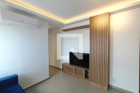 Sala de apartamento para alugar com 1 quarto, 45m² em Jardim do Trevo, Campinas