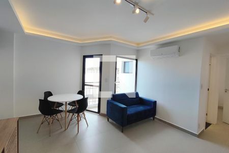 Sala de apartamento para alugar com 1 quarto, 45m² em Jardim do Trevo, Campinas