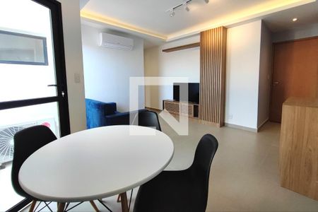 Sala de apartamento para alugar com 1 quarto, 45m² em Jardim do Trevo, Campinas