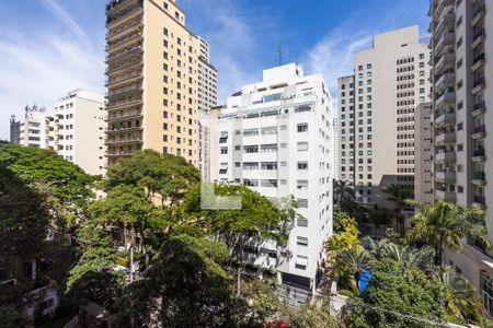 Vista da Sala de apartamento à venda com 3 quartos, 125m² em Jardim Paulista, São Paulo
