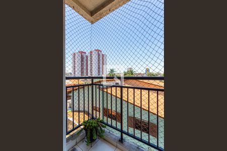 Varanda da Sala de apartamento para alugar com 2 quartos, 50m² em Vila Homero Thon, Santo André