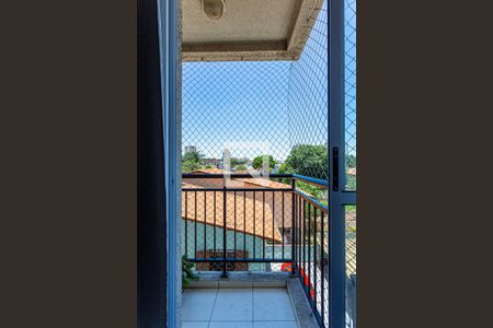 Varanda da Sala de apartamento para alugar com 2 quartos, 50m² em Vila Homero Thon, Santo André