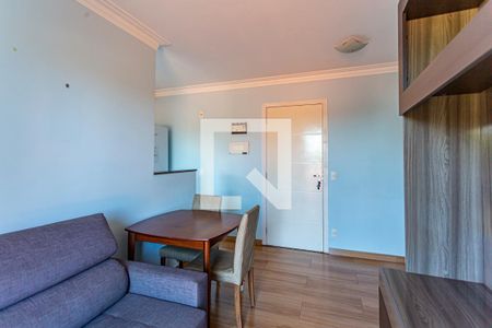Sala de apartamento para alugar com 2 quartos, 50m² em Vila Homero Thon, Santo André
