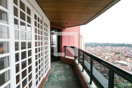 Varanda da Sala 1 2 de apartamento à venda com 3 quartos, 148m² em Vila Suzana, São Paulo