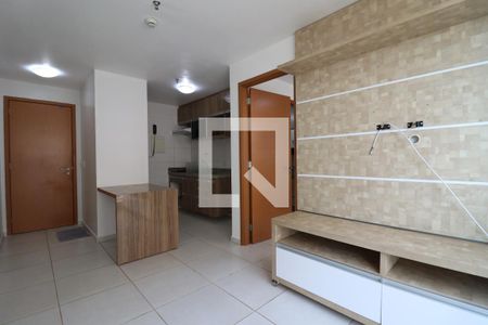 Sala de apartamento para alugar com 1 quarto, 32m² em Sul (águas Claras), Brasília