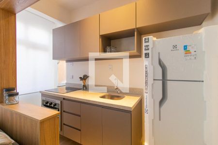 Cozinha e Área de Serviço de apartamento para alugar com 2 quartos, 47m² em Centro Histórico, Porto Alegre