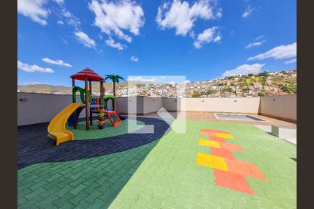 Área comum de apartamento à venda com 2 quartos, 59m² em São Lucas, Belo Horizonte