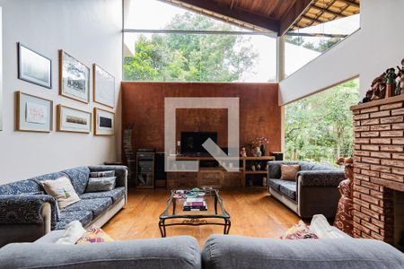 Sala de casa de condomínio à venda com 4 quartos, 400m² em Arvoredo, Nova Lima