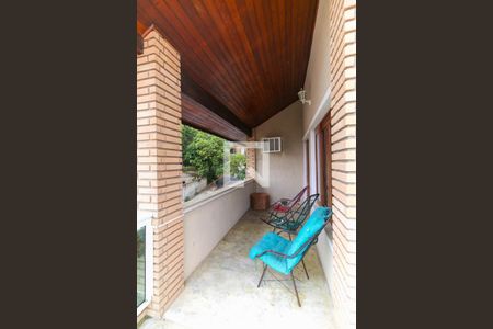 Varanda da Sala de casa à venda com 5 quartos, 500m² em Parque Monte Alegre, Taboão da Serra