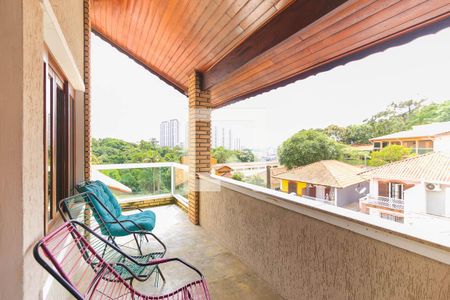 Varanda da Sala de casa à venda com 5 quartos, 500m² em Parque Monte Alegre, Taboão da Serra