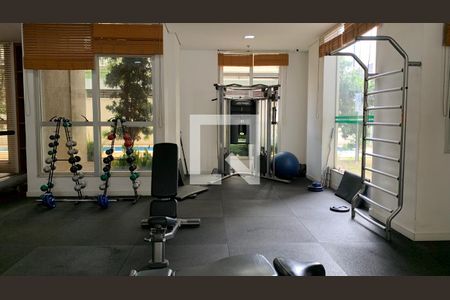 Apartamento para alugar com 27m², 1 quarto e 1 vaga Apartamento para alugar com 27m², 1 quarto e 1 vagaACADEMIA
