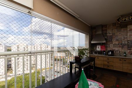 Varanda de apartamento à venda com 3 quartos, 101m² em Cidade Luiza, Jundiaí