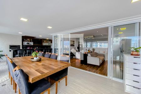 Varanda da Sala de apartamento à venda com 4 quartos, 184m² em Parque da Mooca, São Paulo