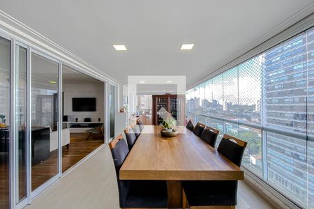 Varanda da Sala de apartamento à venda com 4 quartos, 184m² em Parque da Mooca, São Paulo