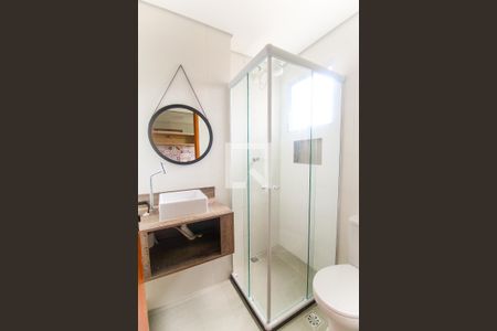 Banheiro de apartamento para alugar com 1 quarto, 30m² em Cidade Antônio Estevão de Carvalho, São Paulo