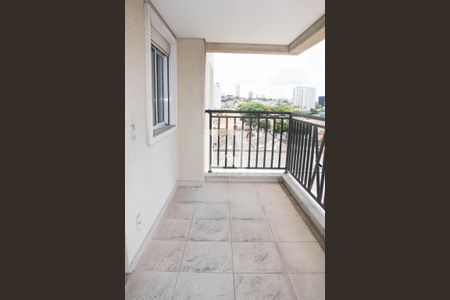 Varanda da Sala de apartamento à venda com 3 quartos, 73m² em Vila Maria Baixa, São Paulo