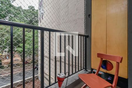 Varanda do Studio de kitnet/studio à venda com 1 quarto, 32m² em Vila Buarque, São Paulo