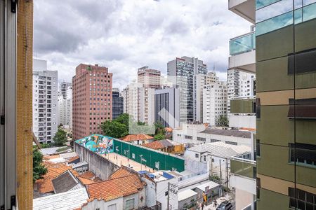 Sala - Vista de apartamento à venda com 3 quartos, 117m² em Jardim Paulista, São Paulo