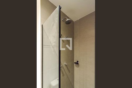 Banheiro de kitnet/studio à venda com 1 quarto, 23m² em Consolação, São Paulo